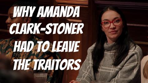 amanda clarkstoner leaving traitors.